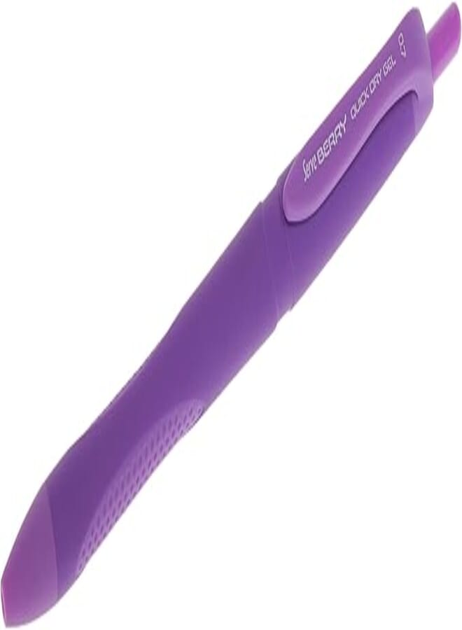 Serve SV-BRGEL07-K.LL BERRY Quick Dry Gel Pen, 0.7 mm - Purple